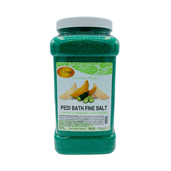 Cucumber Melon Pedi Bath Fine Salt 128oz