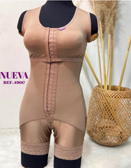 Shapewear Faja | Con Brassier Sisa Corta | 490C | Cocoa