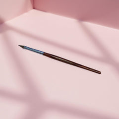 3D Kolinsky Nail Brush #4 - Wood Handle