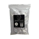 Short Duck Nail Tips - Clear