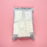 XL NO C Square Nail Tips - Natural
