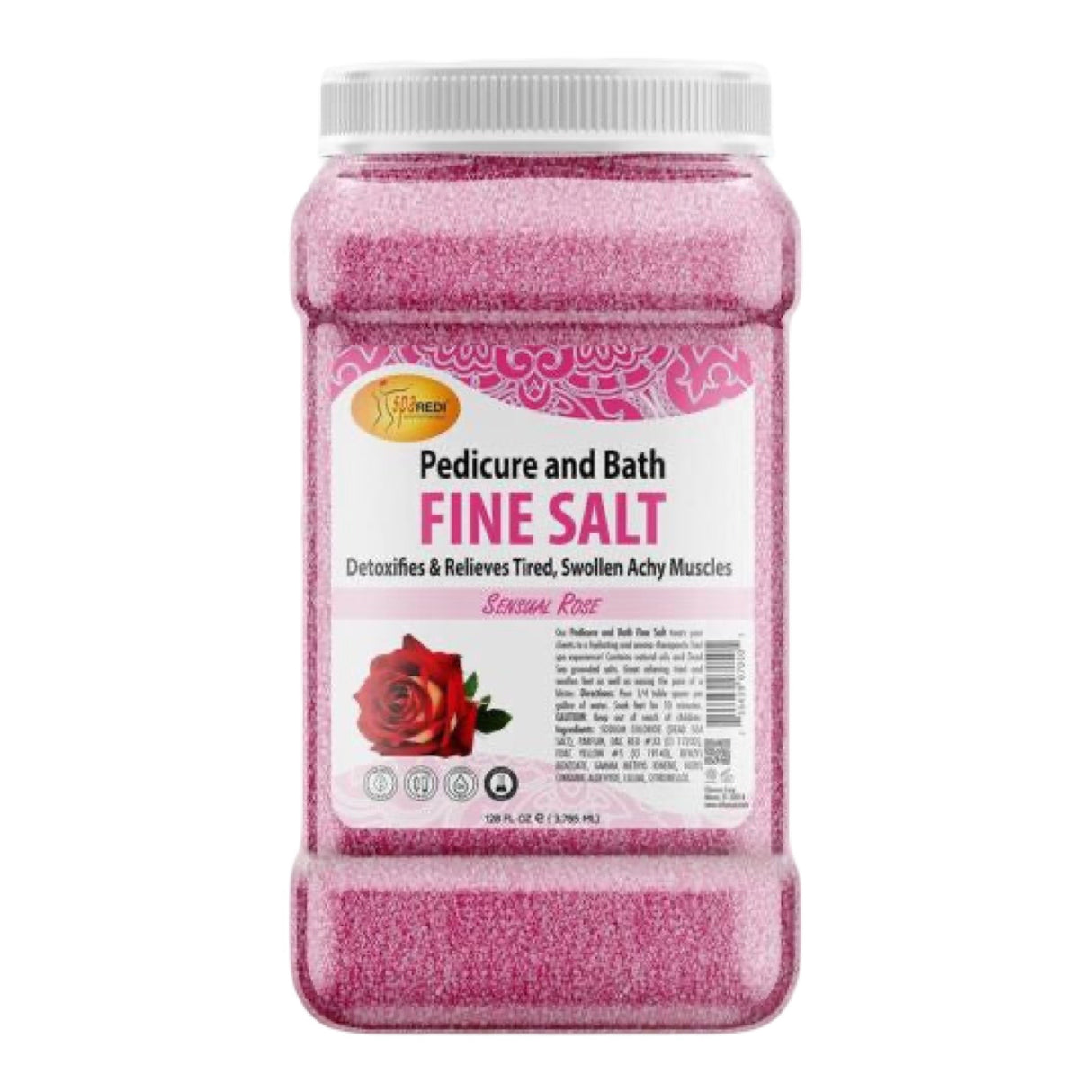 Sensual Rose Fine Salt - 128oz