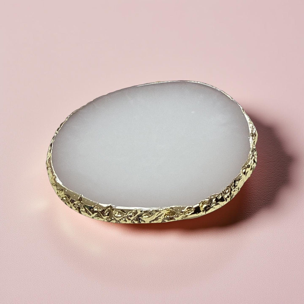 Gel Polish mix Palette Plates - White