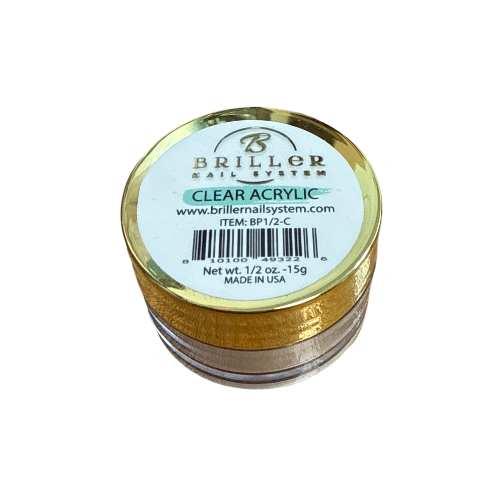 Cover Acrylic Powder Clear - 1/2oz