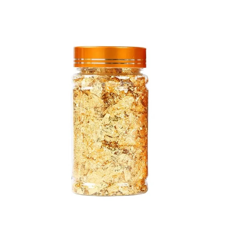 Gold Leaf Flakes,Gold Foil Flakes .
