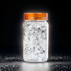Silver Leaf Flakes,Silver Foil Flakes 5g Bottle