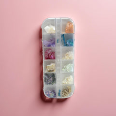 12 Colors  Irregular  Slices Sea Shell #4