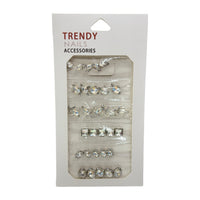 3D Charm Shining Alloy Rhinestone #9 - 30pc