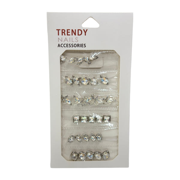 3D Charm Shining Alloy Rhinestone #9 - 30pc