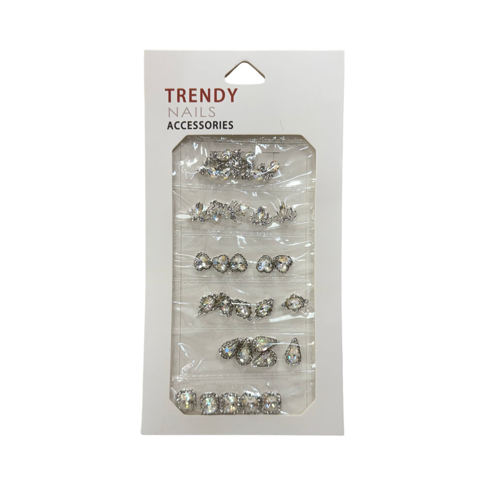 3D Charm Shining Alloy Rhinestone #08 - 30pc