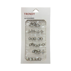 3D Charm Shining Alloy Rhinestone #08 - 30pc