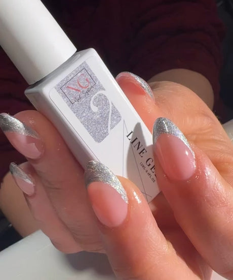 Nail Art Gel Liner 12 pcs  Color Line Art Painted Gel Nail Polish Set Pink Blue Green