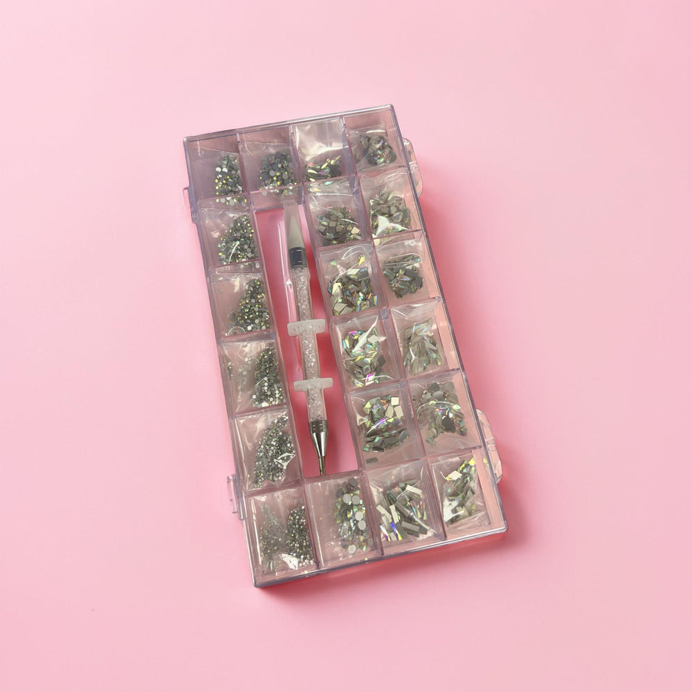 Nail Rhinestone Kit with Wax Pen #101