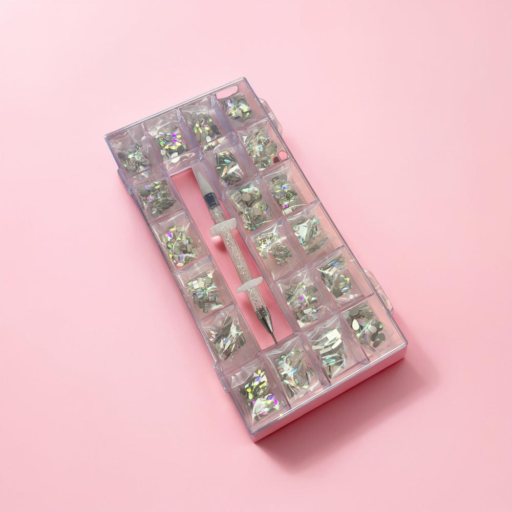 Nail Rhinestone Kit with Wax Pen #102