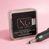 50pc Skinny White Zebra Sanding Band - 240 Grid