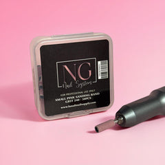 50pc Skinny Pink Sanding Band - 240 Grid