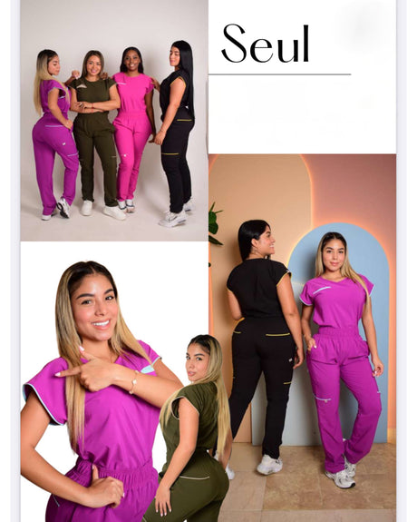 Style Seul WHITE - Scrub Women | Set Top & Pants