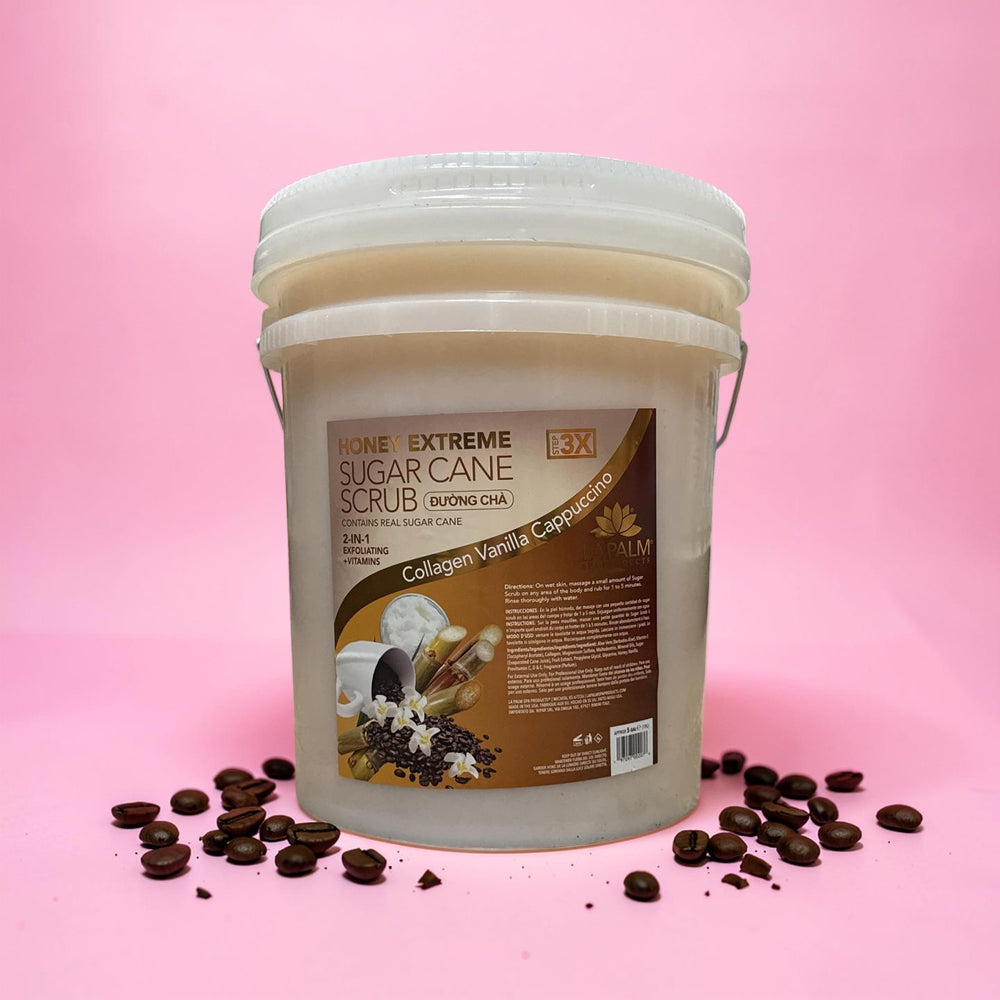 Sugar Scrub 5 Gal Pail  - Vanilla Cappuccino