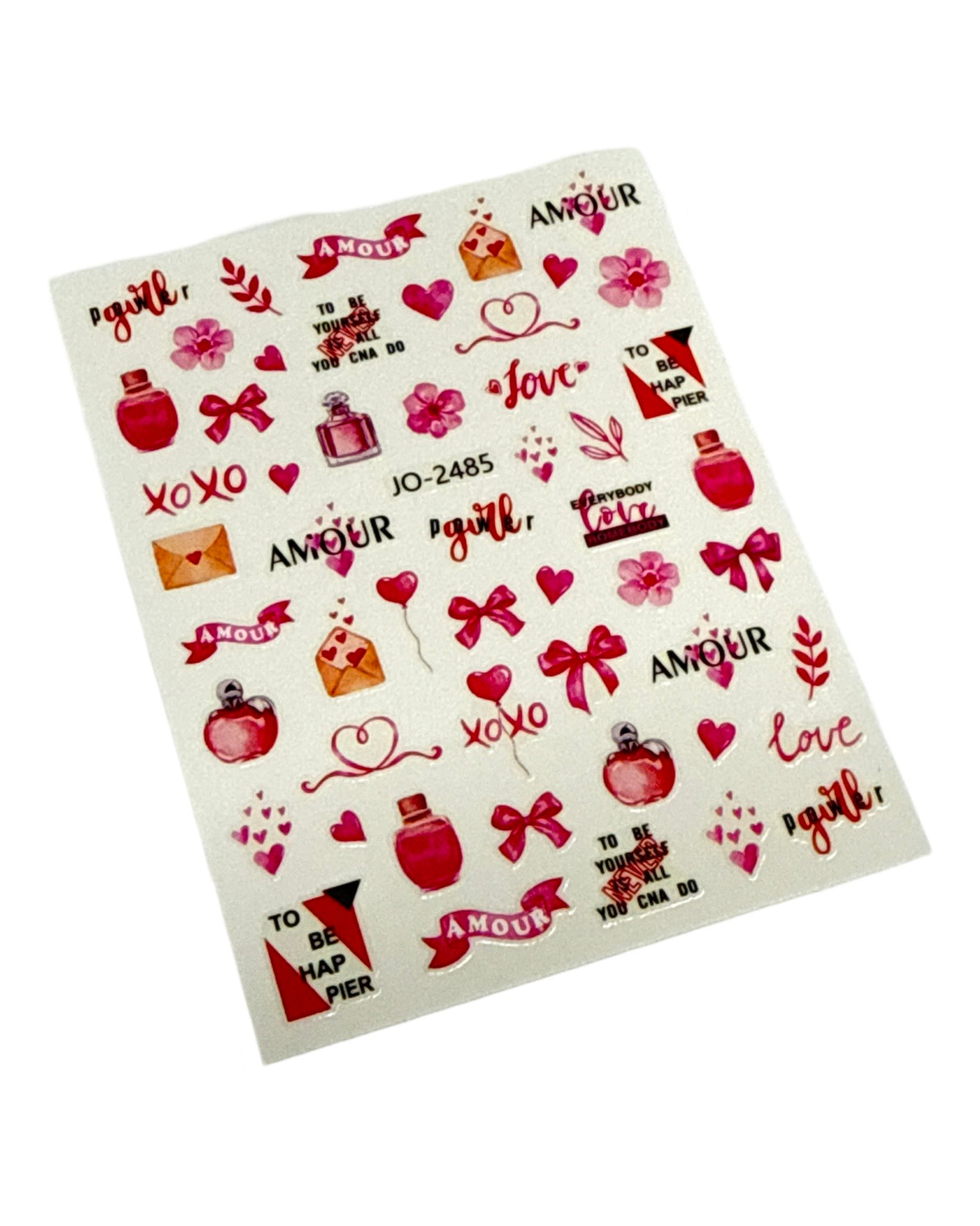 French Love - Nail Sticker- JO-2485