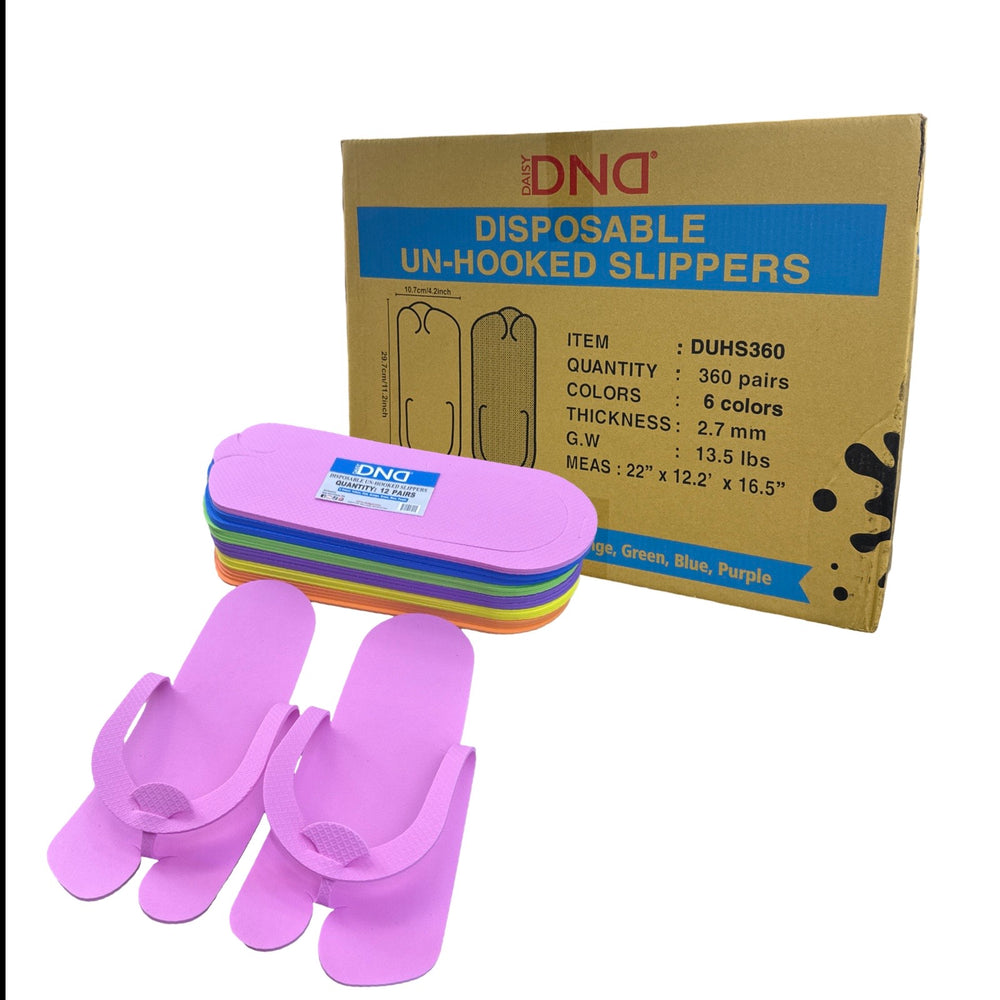 *DND Disposable Pedicure Slippers - 360  Pairs Case