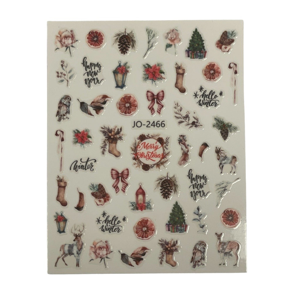 Christmas  Nail Stickers - JO-2466