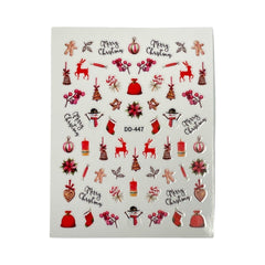 Christmas  Nail Stickers Decorations -DD-447