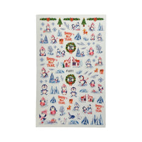 Christmas  Nail Stickers Decorations -F691