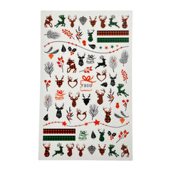 Christmas  Nail Stickers Decorations -F800