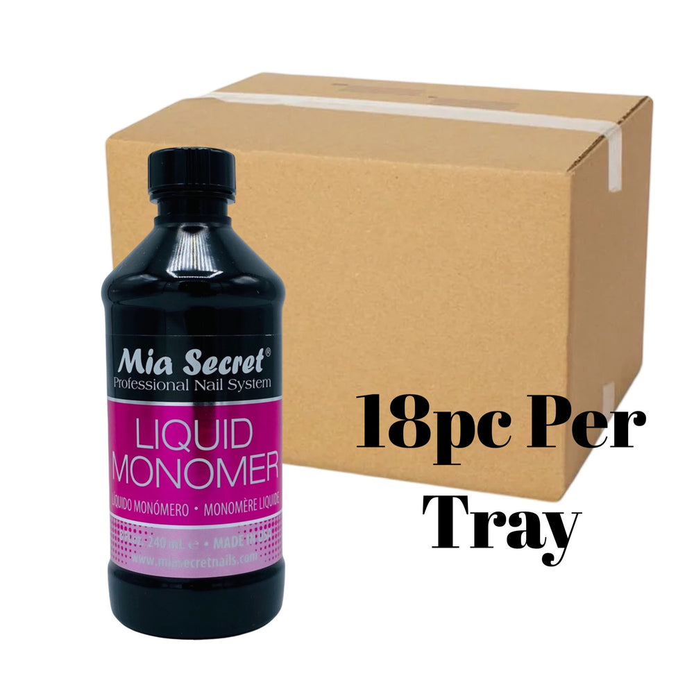 *Liquid Monomer 8oz - Tray 18pc