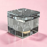 Crystal Jar Cup Style - Clear