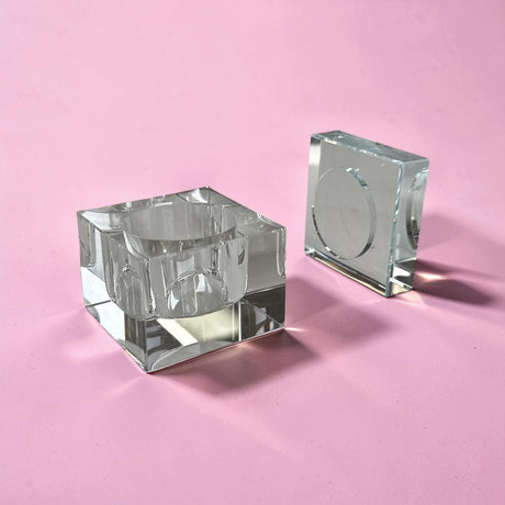 Crystal Jar Cup Style - Clear