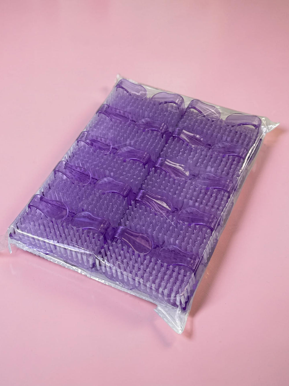 *(20 Pk) Nail Brushes - Blue | Pink | Purple | Green