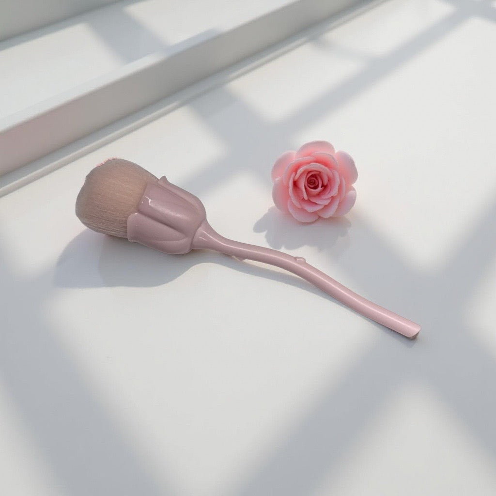 Rose Flower Dust Brush