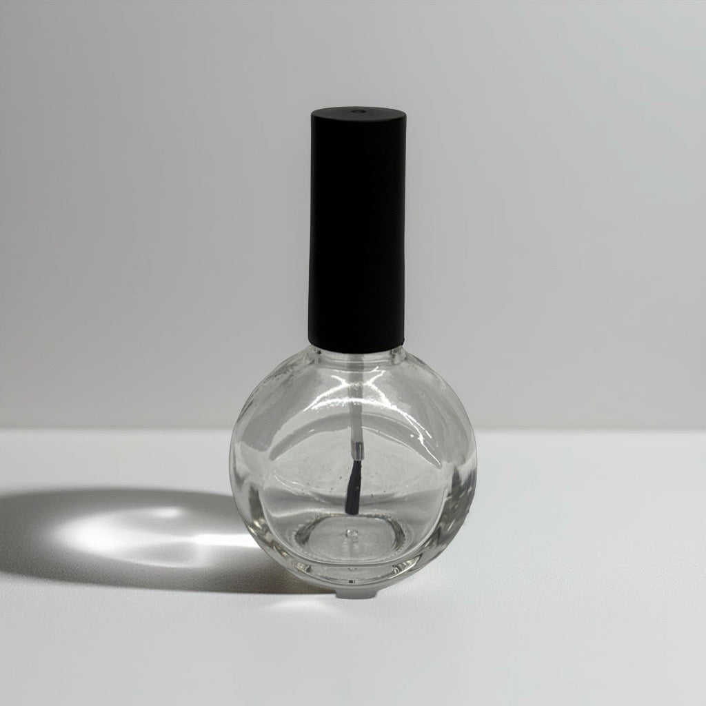 Polish Round Bottle Empty - 30ml