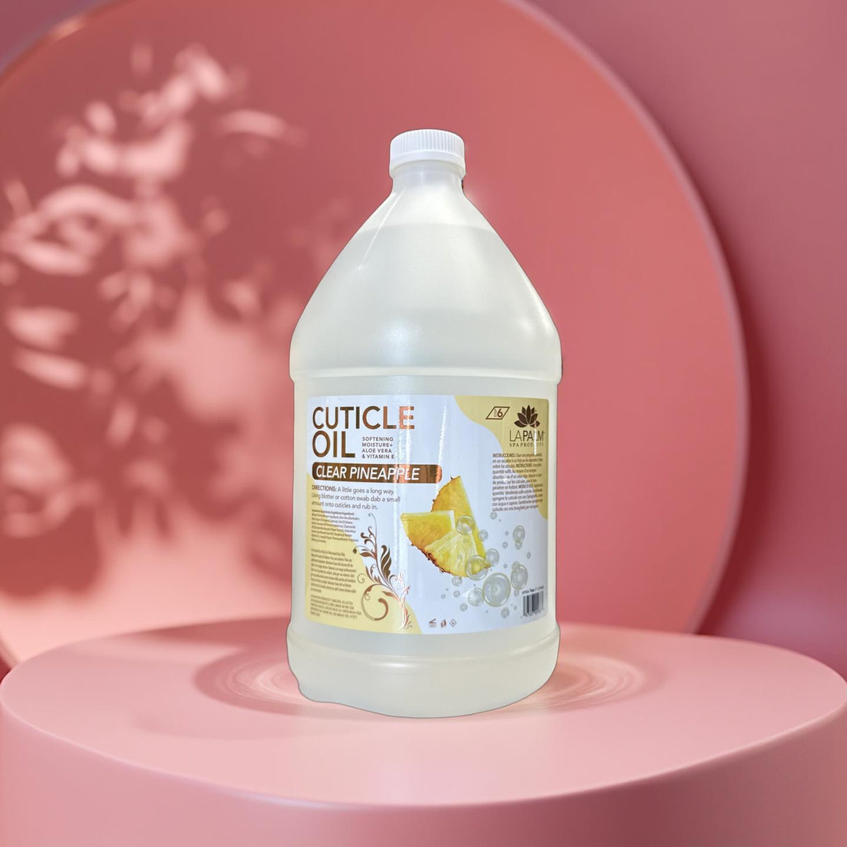 Pineapple Clear Cuticle Oil - 1 Gallon