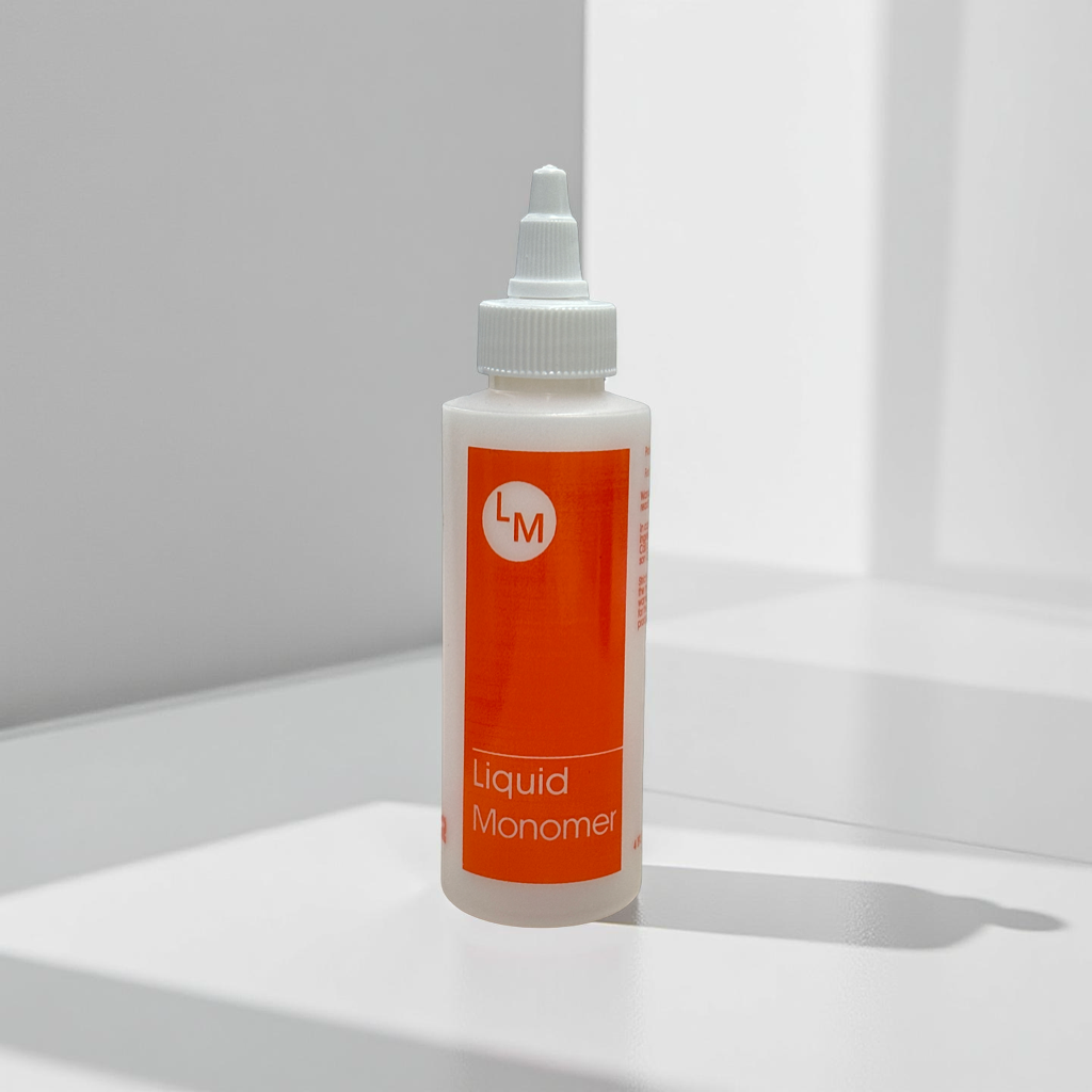 Empty Monomer  Imprinted Bottle - 4oz  Tolco