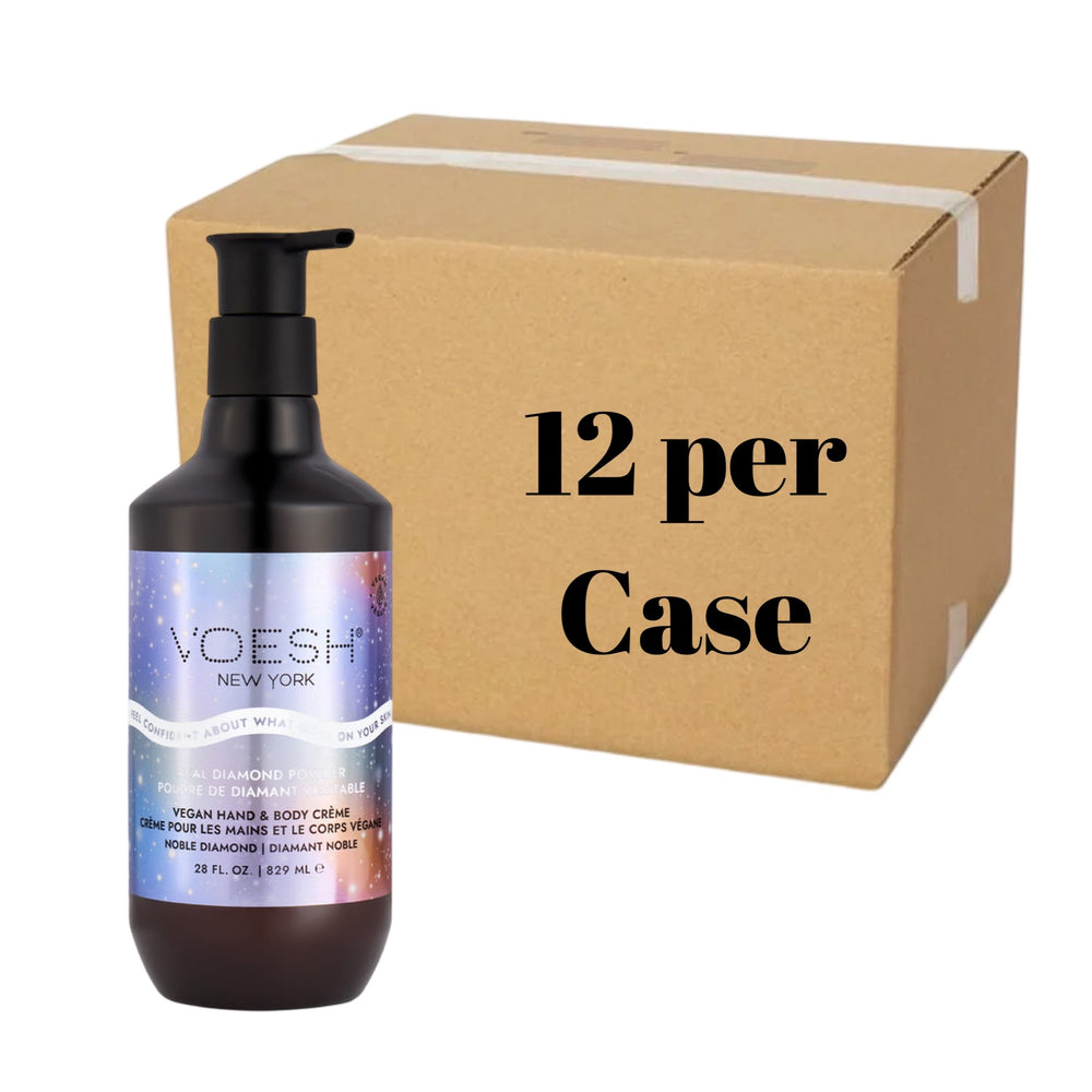 *(Case x 12) Vegan Hand & Body Crème Noble Diamond - 28oz