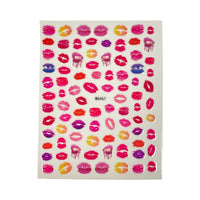 Lips Mix Colors - Nail Sticker- WG461