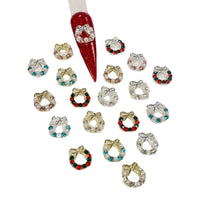 Bow w Rhinestone Crown - Mix Colors