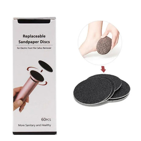 Replaceable Sanding Paper Foot Drill Bit - 60PC