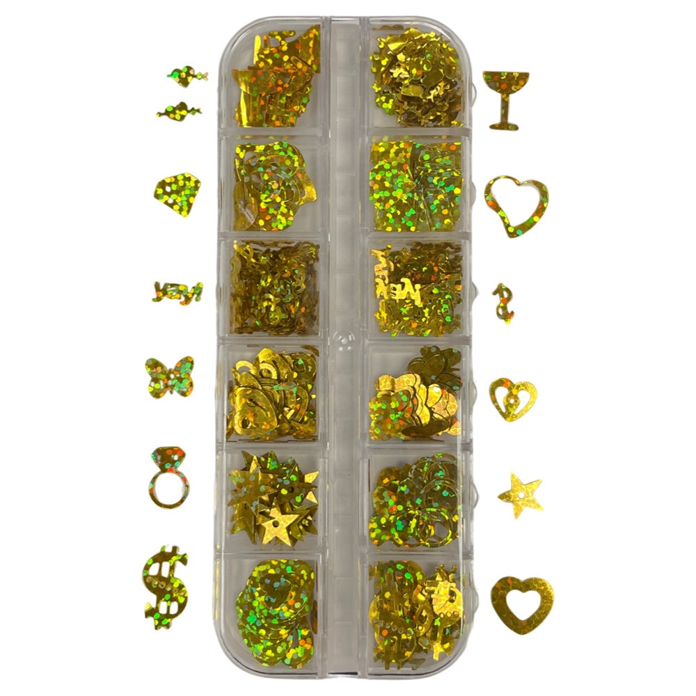 Mix Sequin - 12 Styles H-2