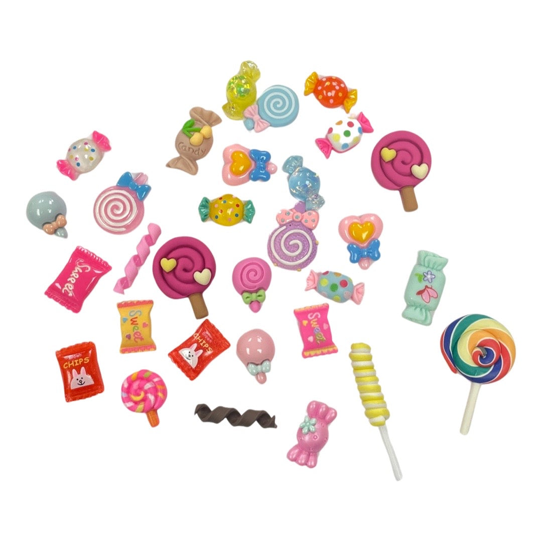 Mixed Kawaii Nail Art - 30pc Bag #1