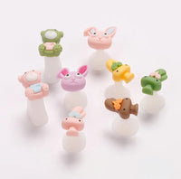 8pc Silicone Toe Separators - Animal Shape