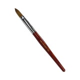 Crimped Brown Brush #20 - 100% Kolinsky