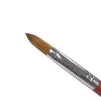 Crimped Brown Brush #20 - 100% Kolinsky