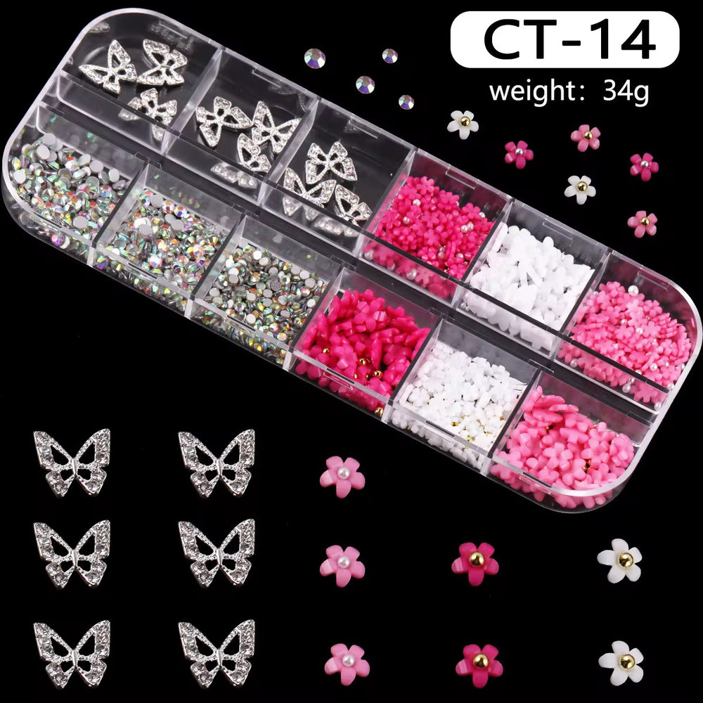 12 Grid Mix Bowties CT-14
