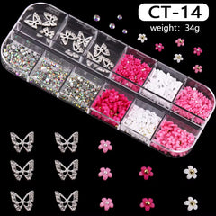 12 Grid Mix Bowties CT-14