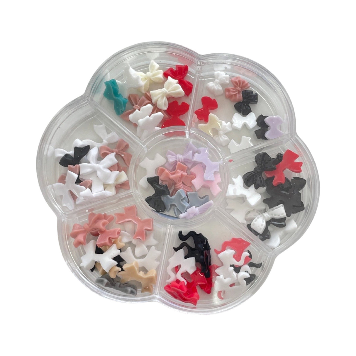 3D Bowties  Mix Colors  Nail Art Charm