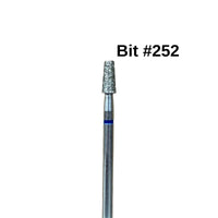 Bit #252 - Small Tapered Diamond Barrel - Medium