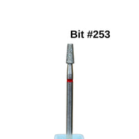 Bit #253 - Small Tapered Diamond Barrel - Fine